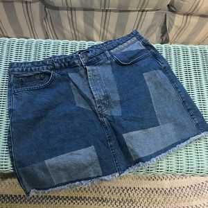 Nasty Gal Denim Skirt